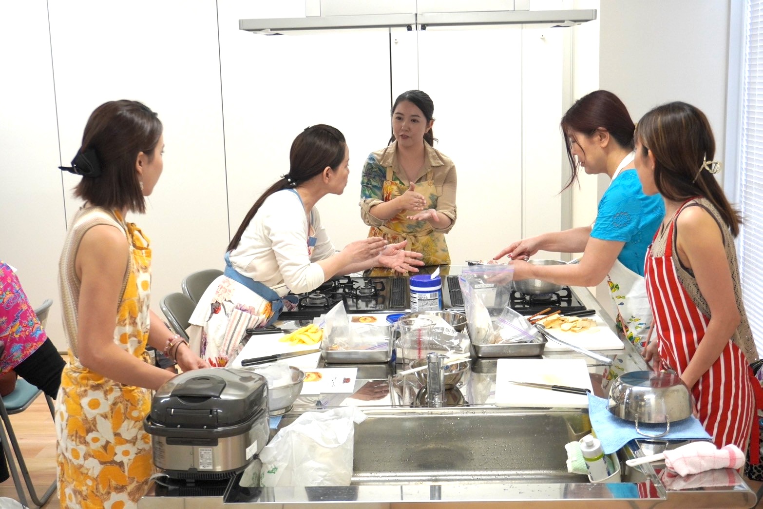 かなさ料理教室 — 調理実習