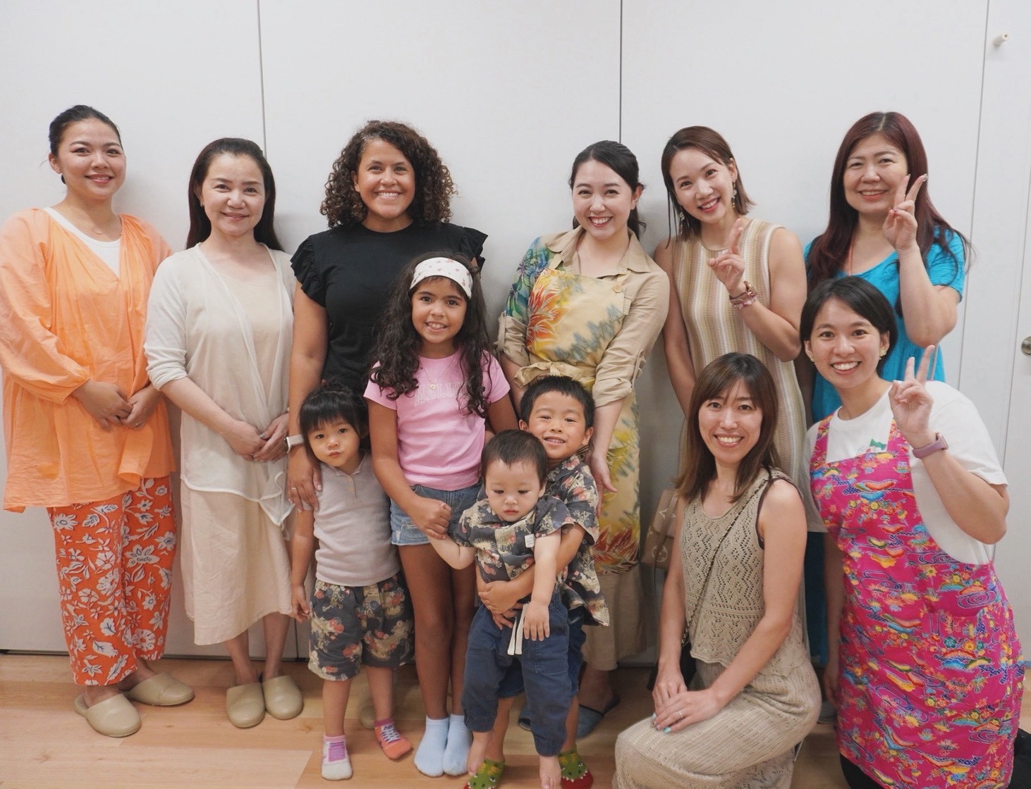 かなさ料理教室 — 参加者集合写真